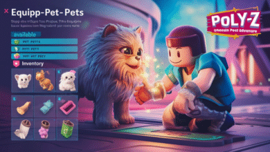 How to Equip Pets in Poly-Z Roblox