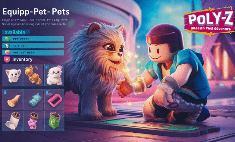 How to Equip Pets in Poly-Z Roblox